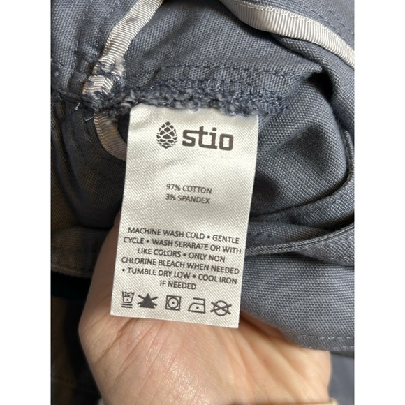 Stio Womens Blue Ralston Canvas Chore Jacket medium Barn Coat Gorpcore Granola - Picture 7 of 10
